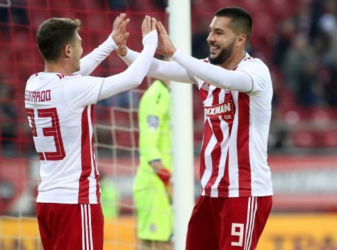 Γκερέρο και 2-0 ο Ολυμπιακός (vid)