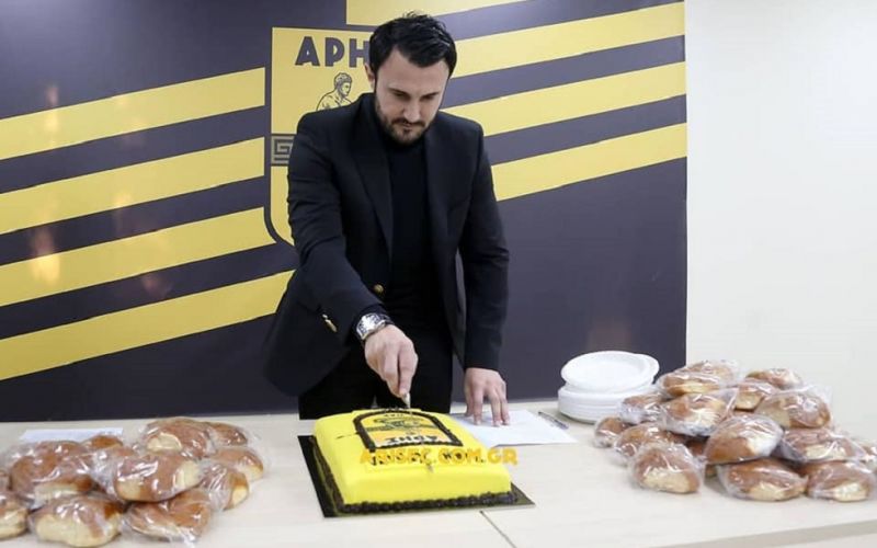 Άρης: Αυτοί κέρδισαν το φλουρί στην κοπή πίτας (pics)