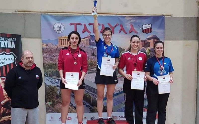 Πινγκ πονγκ: Αρίστευσαν τα Ταταύλα στο 1ο αναπτυξιακό τουρνουά τους