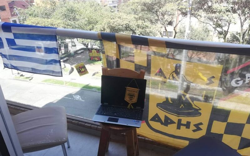 Άρης: Κερκίδα και στην Κολομβία (pics)