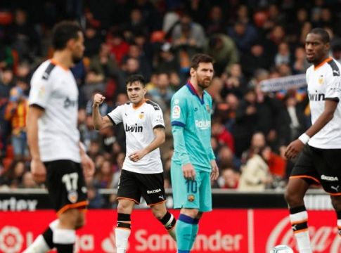 Βαλένθια  – Μπαρτσελόνα 2-0 (vid)