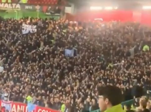 Έστησαν… πάρτι οι οπαδοί της Σίτι στο «Όλντ Τράφορντ»