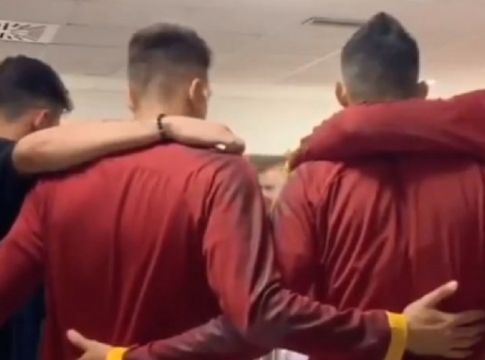 Ντανιέλε Ντε Ρόσι: Το βίντεο από τα αποδυτήρια στο τελευταίο του παιχνίδι με τη Ρόμα (vid)