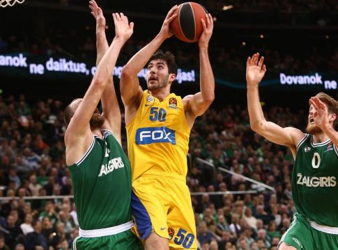 Ζαλγκίρις Κάουνας – Μακάμπι Τελ Αβίβ 73-68