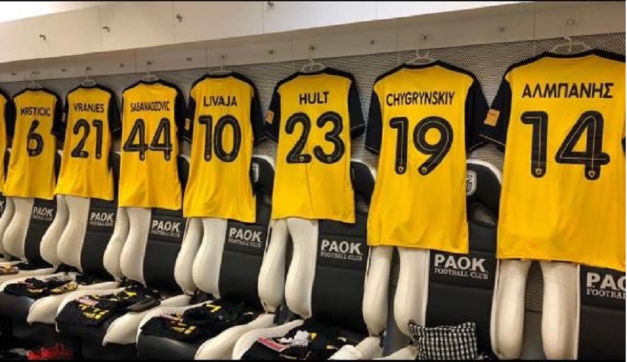 Η άφιξη της ΑΕΚ στην Τούμπα (vid & pic)