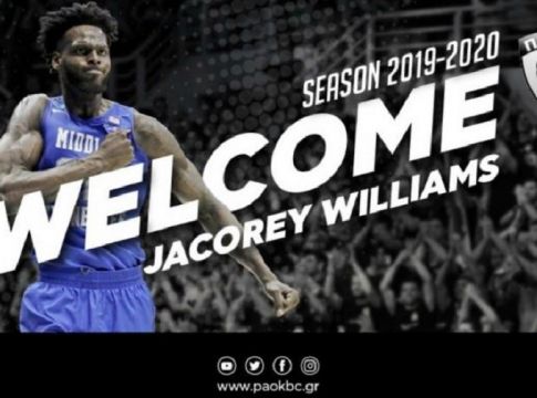 Ανακοίνωσε Τζακόρεϊ Ουίλιαμς ο ΠΑΟΚ