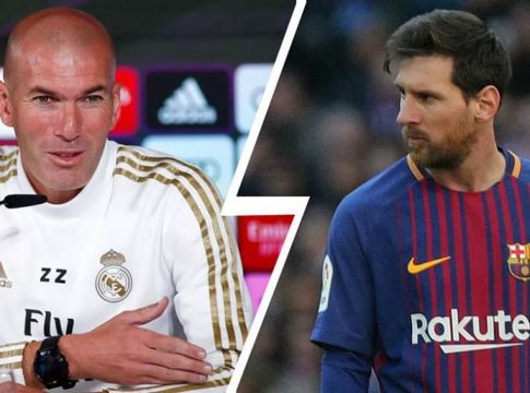 Ζιντάν: «Κοιτάω την ομάδα μου, όχι τον Μέσι»