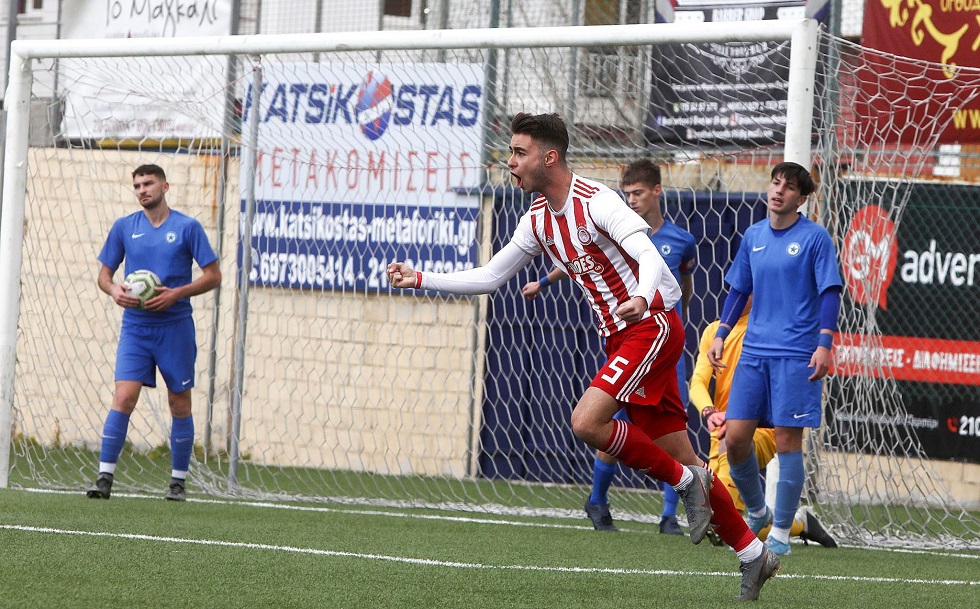 Διπλό στο Περιστέρι (2-0) και στο +11 η Κ17 του Ολυμπιακού!