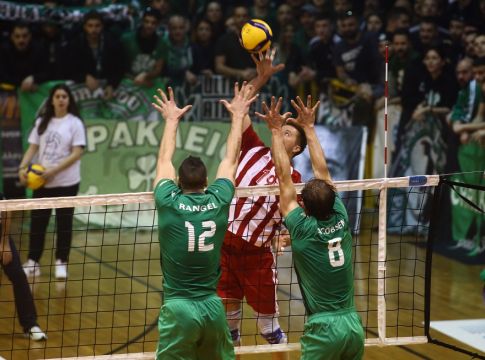 LIVE: Παναθηναϊκός – Ολυμπιακός 3-3 (χρυσό σετ)