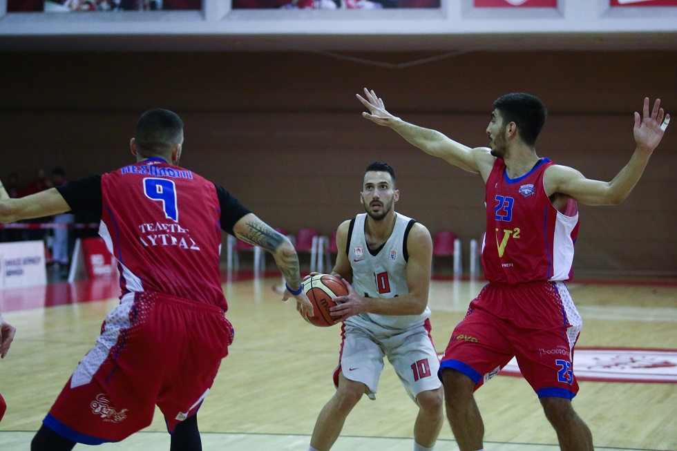 Ολυμπιακός Β’ – Χαρίλαος Τρικούπης 72-71