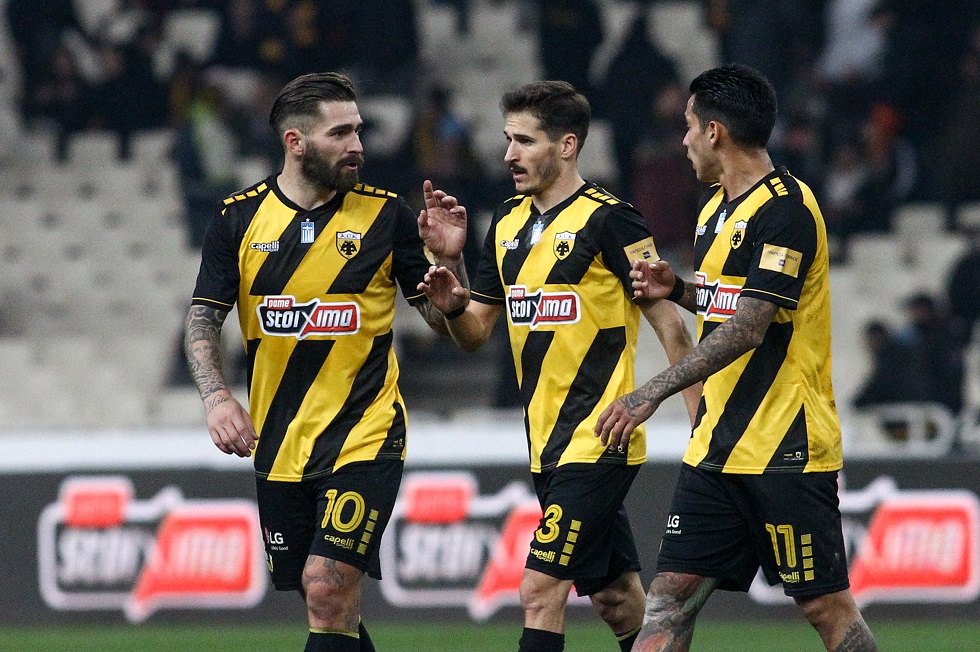 Με «τριπλέτα» Λιβάγια-Αραούχο-Ολιβέιρα η ενδεκάδα της ΑΕΚ (pic)