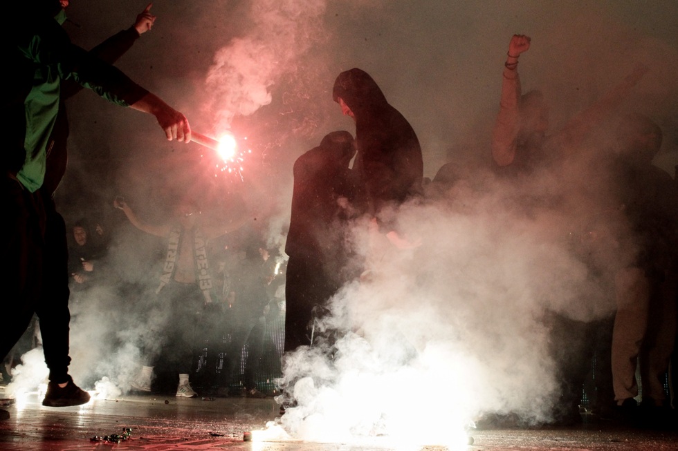 Εισβολή και επίθεση στο κλειστό του Αγίου Θωμά