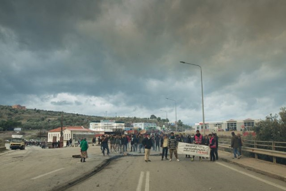 Σε κλοιό ασφαλείας η Μόρια – Σε επιφυλακή ΕΛ.ΑΣ. και Λιμενικό Σώμα