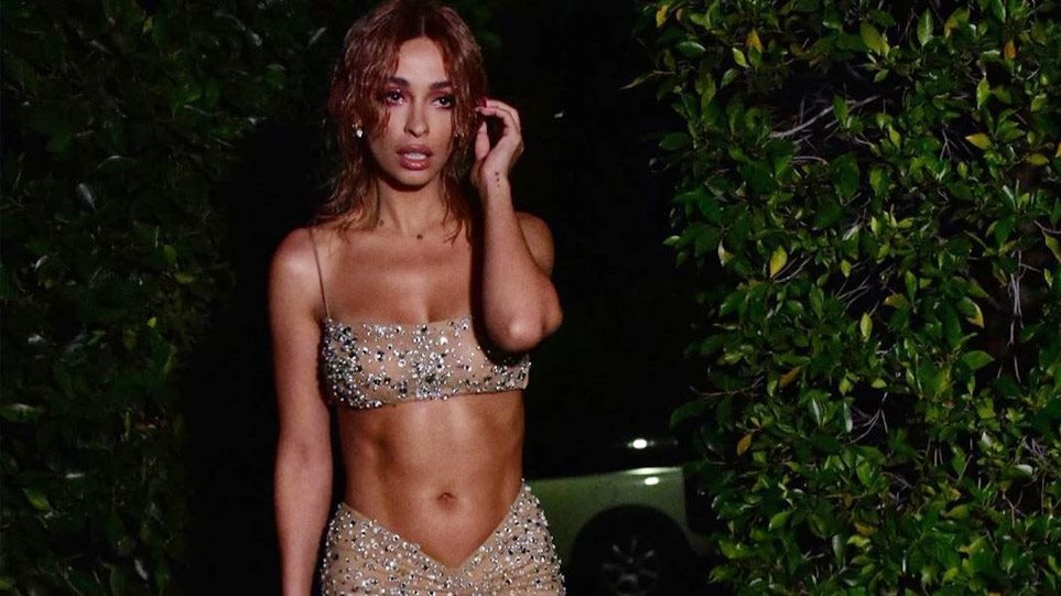 Όσκαρ 2020: Η Ελένη Φουρέιρα στο πάρτι του Έλτον Τζον