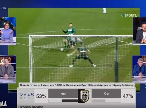 Ο Κάκος τίμησε την… αμισθί παρουσία του στο OPEN: Ανακάλυψε πέναλτι στη φάση Ινσούα – Πέλκα (vid)