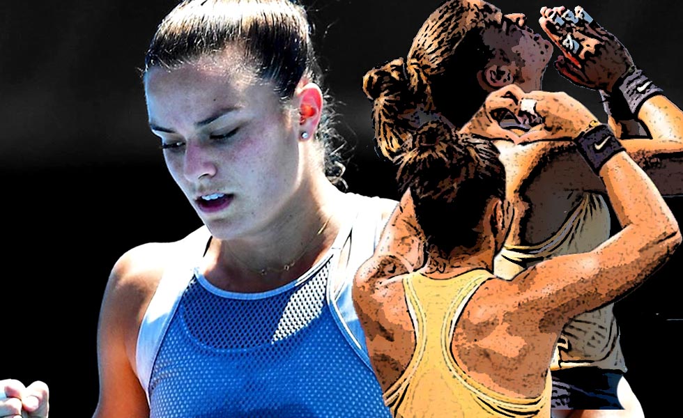 Σάκκαρη: Μια Ελληνίδα… Θεά στο Top20 του παγκοσμίου τένις! (vids+pics)