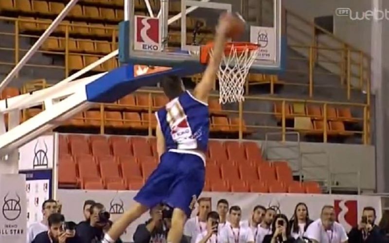 All Star Game: Νικητής στον διαγωνισμό καρφωμάτων ο Μαντζούκας! (vids)