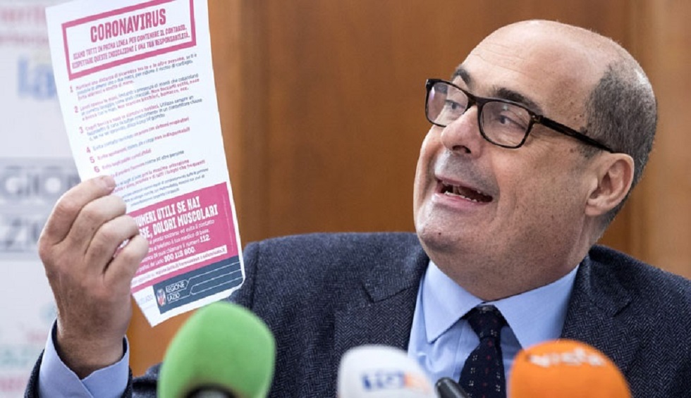 Κοροναϊός: Θετικός στον ιό ο γραμματέας της κεντροαριστεράς στην Ιταλία