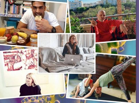 Με τον κορονοϊό οι celebs κλείστηκαν στα σπίτια τους και εμείς είδαμε τις αγαπημένες γωνιές τους