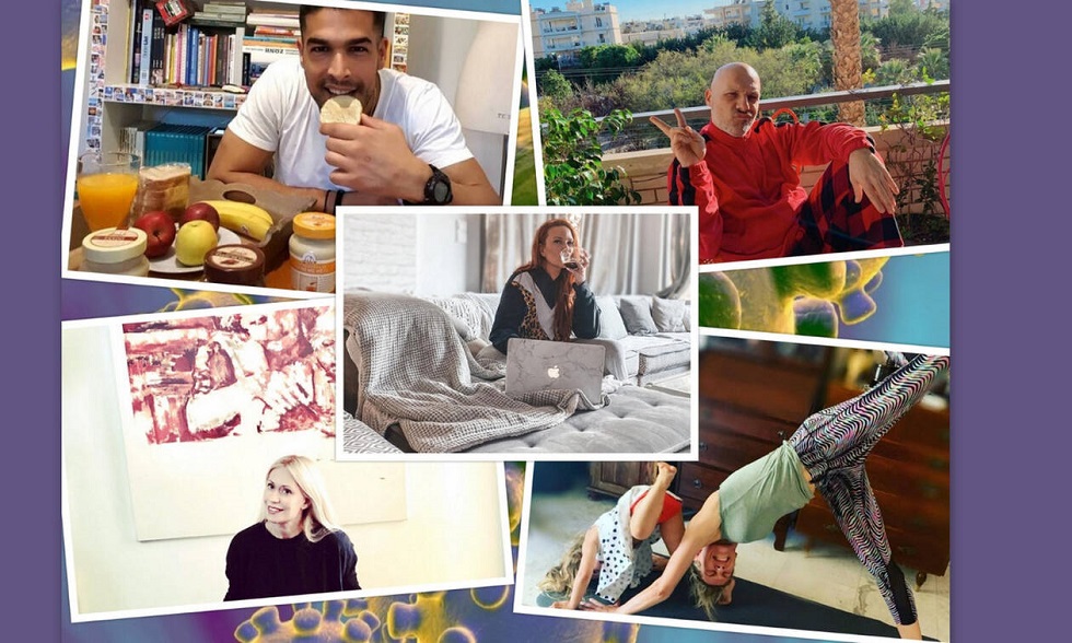 Με τον κορονοϊό οι celebs κλείστηκαν στα σπίτια τους και εμείς είδαμε τις αγαπημένες γωνιές τους