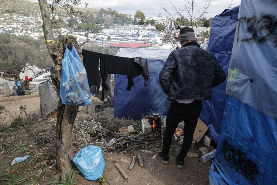 Κοροναϊός: Ύποπτο κρούσμα στη Μόρια