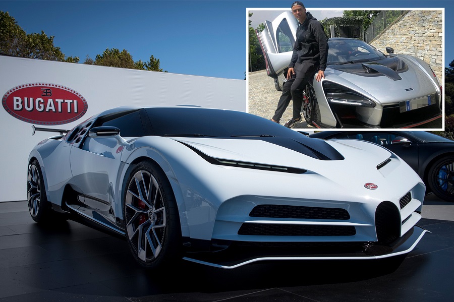 Μεγαλώνει η συλλογή του Κριστιάνο με Bugatti αξίας 8,5 εκ. λιρών