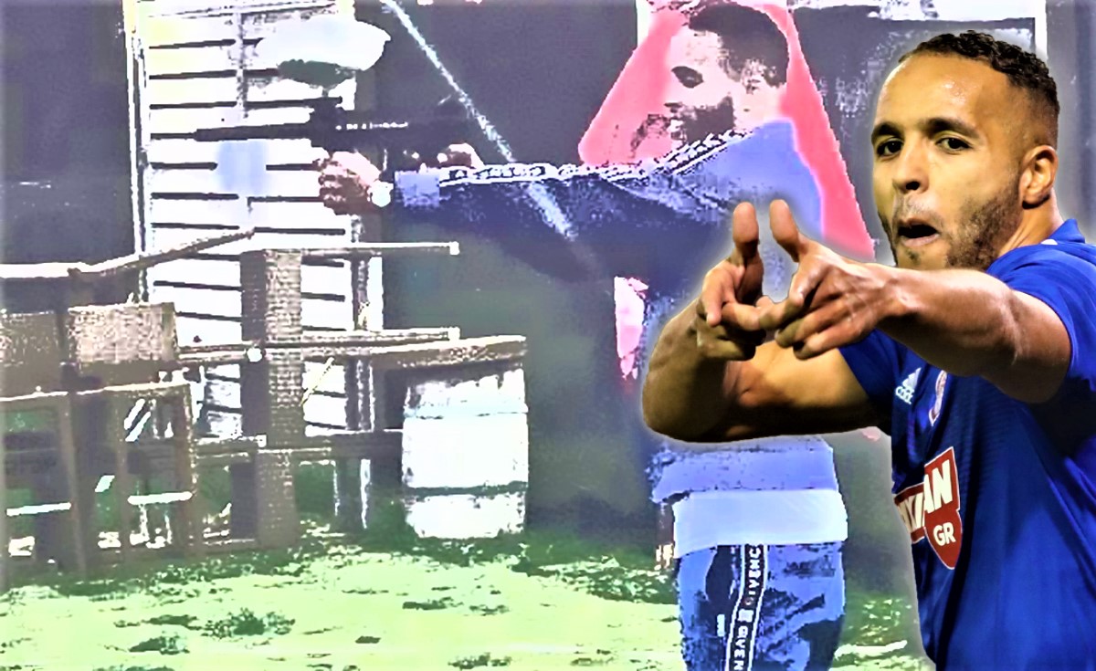 Ο Ελ Αραμπί πήρε το όπλο του και εκτός γηπέδων (Βίντεο & Φωτογραφίες)
