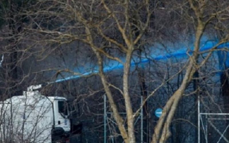 Ο «Αίας» εκτοξεύει μπλε μπογιά στα ελληνοτουρκικά σύνορα για να εντοπίζονται οι αλλοδαποί