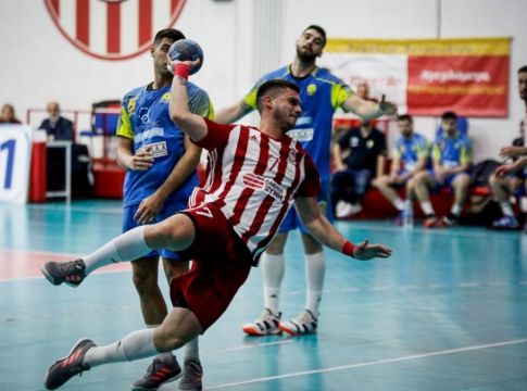 Εύκολο απόγευμα για τον Ολυμπιακό (38-25)