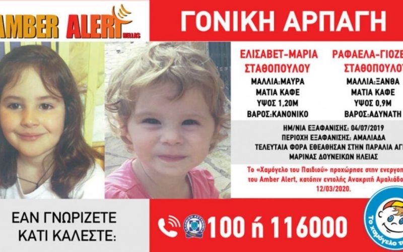 Amber Alert: Γονική αρπαγή δύο αδερφών