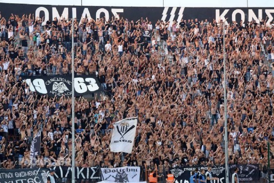 «Που ‘ναι ο Κομίνης» φώναζαν οι οπαδοί του ΠΑΟΚ μετά το ακυρωθέν γκολ της ΑΕΚ
