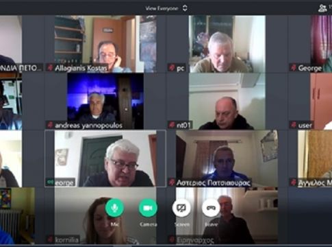 Τηλεδιάσκεψη Καραμπέτσου με Προέδρους Ενώσεων