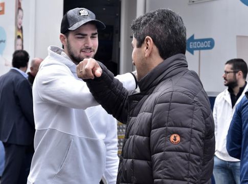 ΑΕΚ: Στην εθελοντική αιμοδοσία στο ΟΑΚΑ μαζί με Αγγελόπουλο (pics)
