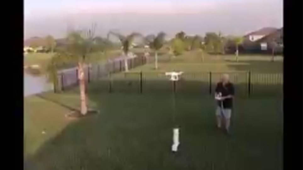 Κορωνοϊός: Άνδρας στις ΗΠΑ έστειλε ρολά χαρτιού υγείας μέσω drone