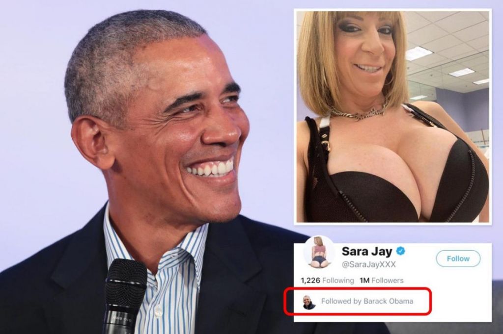 Σάλος: Ο Ομπάμα ακολούθησε διάσημη πρωταγωνίστρια ερωτικών ταινιών στο Twitter!