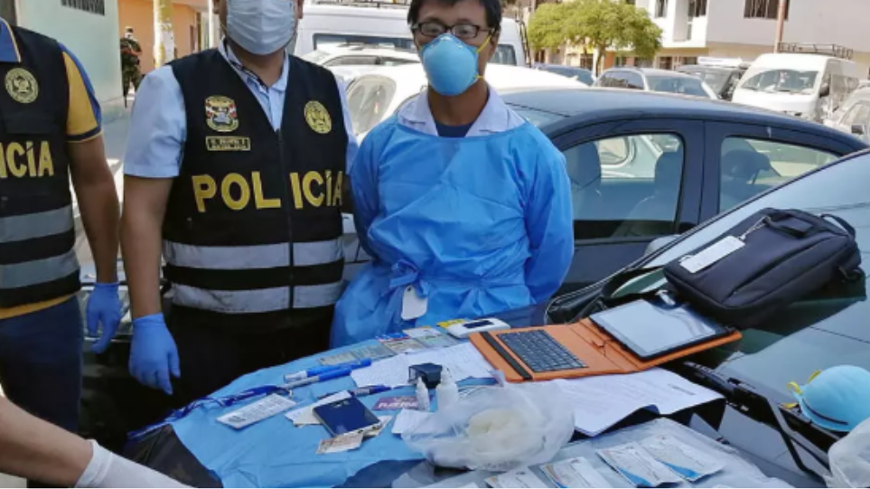 Κορωνοϊός – Περού: Κινέζος πουλούσε κλεμμένα τεστ και συνελήφθη