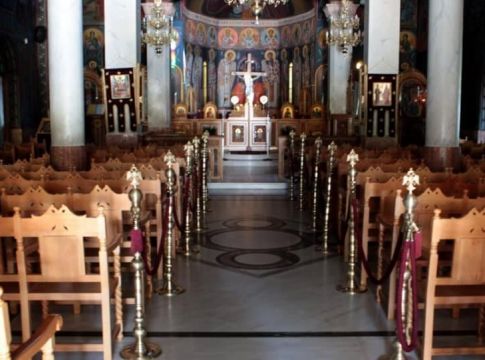 Κορωνοϊός: Κεκλεισμένων των θυρών θα λειτουργήσουν οι Εκκλησίες το Πάσχα