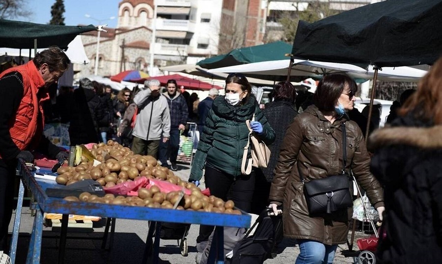 Κορονοϊός: Τι προβλέπει η ΚΥΑ για τη λειτουργία των λαϊκών αγορών – Τι πρέπει να κάνουν οι παραγωγοί