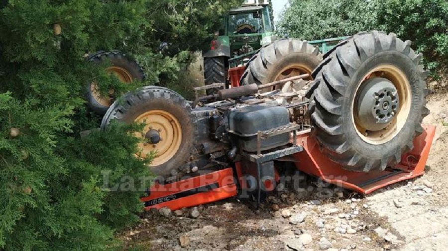 Φθιώτιδα: Δύο άνδρες έχασαν τη ζωή τους- Καταπλακώθηκαν από τρακτέρ