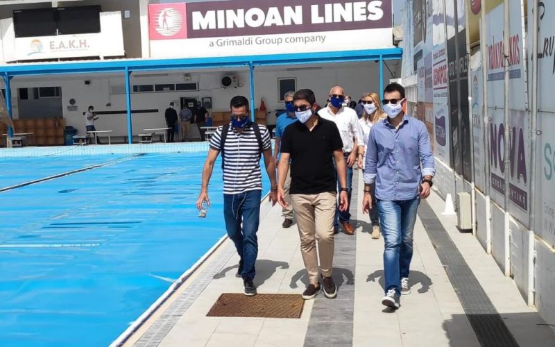 Στο ΕΑΚΗ ο Λευτέρης Αυγενάκης (pics)