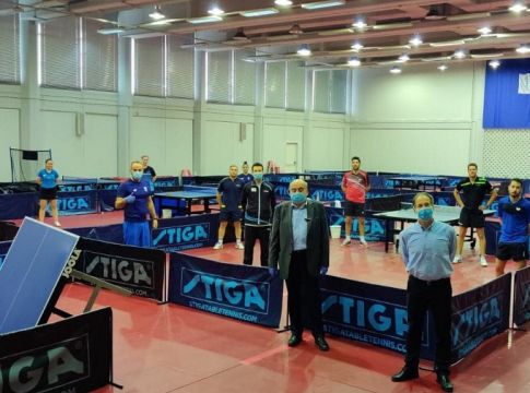 Πινγκ Πονγκ: Πρώτη προπόνηση μετά την καραντίνα για την προολυμπιακή ομάδα!