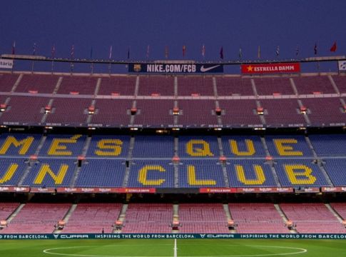 Οι παίκτες της Μπαρτσελόνα δεν θα παίζουν μόνοι: Με φωτογραφίες οπαδών το «Καμπ Νόου»
