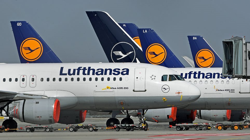 Κορωνοϊός – Lufthansa: Υποχρεωτική χρήση μάσκας σε όλες τις πτήσεις