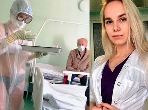 Αυτή είναι η viral Ρωσίδα νοσηλεύτρια – Της πρότειναν να γίνει μοντέλο για εσώρουχα