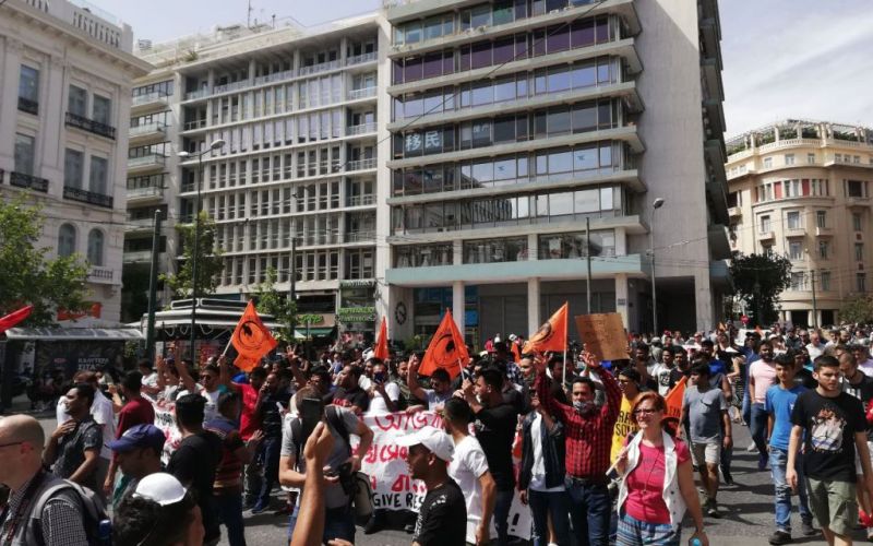 Συλλαλητήριο ενάντια στις εξώσεις προσφύγων – Κινδυνεύουν να μείνουν άστεγοι 11.000 άνθρωποι