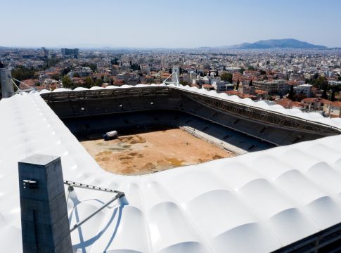 ΑΕΚ: Συνεχίζονται τα έργα στο εξωτερικό της «Αγιά Σοφιάς» (pics)