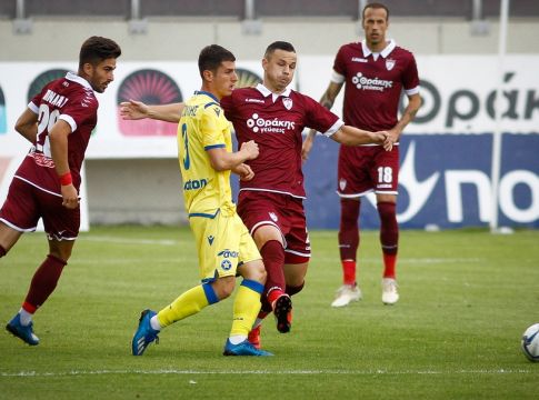 Πέρασε πρώτος ο Αστέρας, νίκησε 2-1 τη Λάρισα