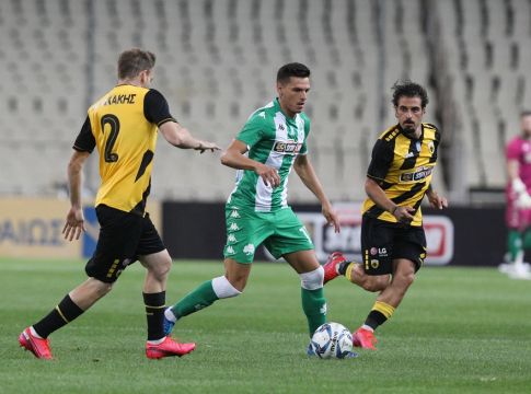 Μάγκας Δώνης, ΑΕΚ για κλάματα (1-1)