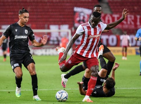 Ολυμπιακός : «Όργωσε» όλο το γήπεδο το «τανκ» του Θρύλου