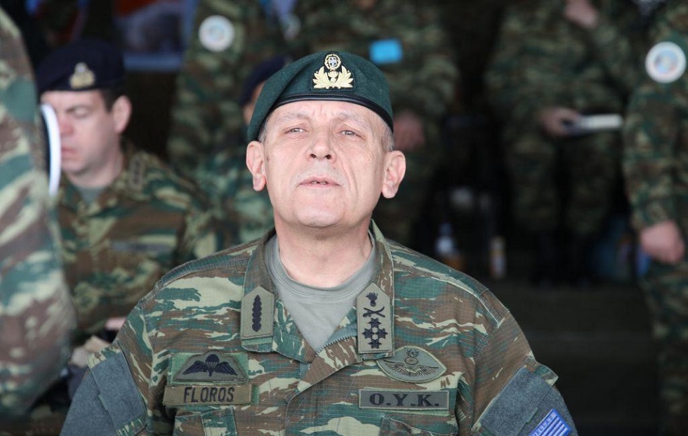 Στρατηγός Φλώρος: Όποιος τα βάλει με τις Ένοπλες Δυνάμεις θα πληρώσει μεγάλο κόστος